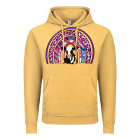 Vintage Mustard rainbow cow Vintage Hoodie - AdoDesignShop