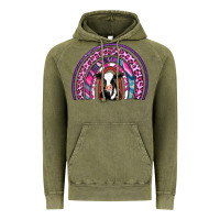 Vintage Olive rainbow cow Vintage Hoodie - AdoDesignShop