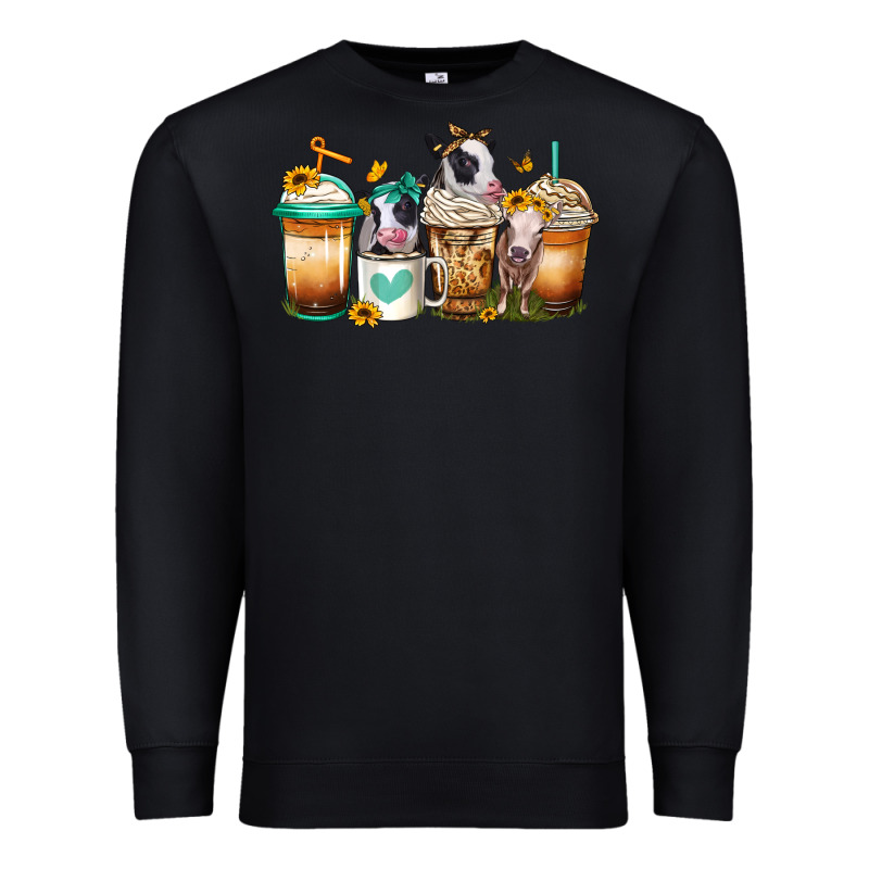 Heifers Coffee Cups Premium Sweatshirt by Jasminsmagicworld | Teevron