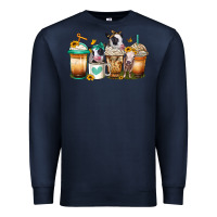 Navy heifers coffee cups Premium Sweatshirt - Jasminsmagicworld