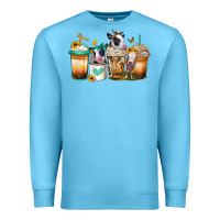 Ocean Blue heifers coffee cups Premium Sweatshirt - Jasminsmagicworld
