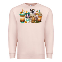 Pale Pink heifers coffee cups Premium Sweatshirt - Jasminsmagicworld