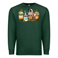 Sports Green heifers coffee cups Premium Sweatshirt - Jasminsmagicworld
