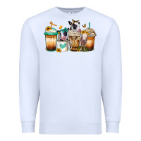 White heifers coffee cups Premium Sweatshirt - Jasminsmagicworld