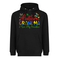 Black autism grandma i love my grandson Heavyweight Hoodie - Artiststas