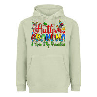 Matcha autism grandma i love my grandson Heavyweight Hoodie - Artiststas