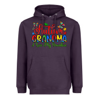 Plum autism grandma i love my grandson Heavyweight Hoodie - Artiststas
