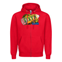 Red sixth grade dude Zipper Hoodie - RanaPortraitStore