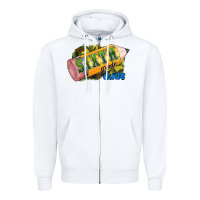 White sixth grade dude Zipper Hoodie - RanaPortraitStore