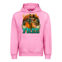 Fuchsia Pink land of the free Urban Hoodie - NancyCooperArtShop