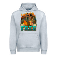 Heather Grey land of the free Urban Hoodie - NancyCooperArtShop