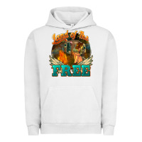 Pigment Lunar Rock land of the free Urban Hoodie - NancyCooperArtShop