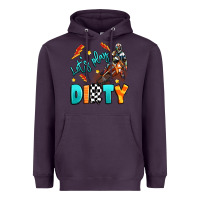 Plum let's play dirty Heavyweight Hoodie - Artiststas