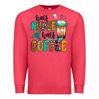 Cardinal half nurse half coffee Premium Sweatshirt - Jasminsmagicworld