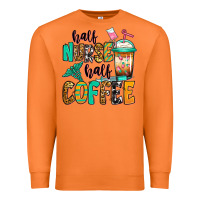 Carrot half nurse half coffee Premium Sweatshirt - Jasminsmagicworld