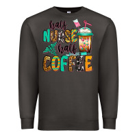 Smoke half nurse half coffee Premium Sweatshirt - Jasminsmagicworld