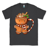 Smoke Gingerbread Cookie Man Hot Cocoa Coffee Classic Tee - FaDigitalArtStudio
