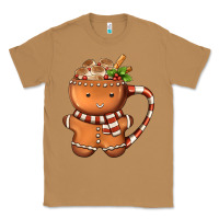 Toasted Coconut Gingerbread Cookie Man Hot Cocoa Coffee Classic Tee - FaDigitalArtStudio