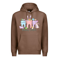 Chestnut happy easter teeth Premium Hoodie - MaliasSmallBusiness