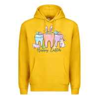 Lemon happy easter teeth Premium Hoodie - MaliasSmallBusiness