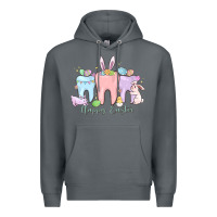 Rock happy easter teeth Premium Hoodie - MaliasSmallBusiness