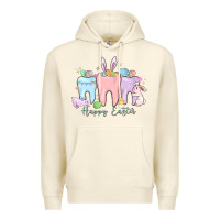 Sandshell happy easter teeth Premium Hoodie - MaliasSmallBusiness