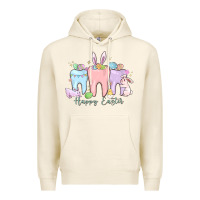 Tofu happy easter teeth Premium Hoodie - MaliasSmallBusiness