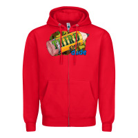 Red third grade dude Zipper Hoodie - RanaPortraitStore
