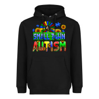 Black small town autism Heavyweight Hoodie - AdoDesignShop
