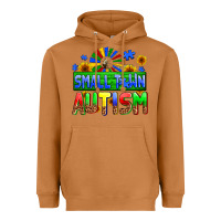 Small Town Autism Heavyweight Hoodie | Teevron