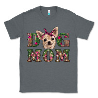 Charcoal Heather christmas dog mom chihuahua Classic Tee - RanaPortraitStore