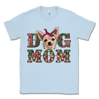 Dusty Blue christmas dog mom chihuahua Classic Tee - RanaPortraitStore