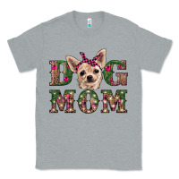 Heather Grey christmas dog mom chihuahua Classic Tee - RanaPortraitStore