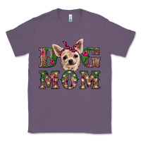 Lavender christmas dog mom chihuahua Classic Tee - RanaPortraitStore