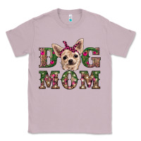 Lilac christmas dog mom chihuahua Classic Tee - RanaPortraitStore