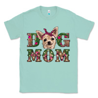 Seafoam christmas dog mom chihuahua Classic Tee - RanaPortraitStore