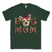 Sports Green christmas dog mom chihuahua Classic Tee - RanaPortraitStore
