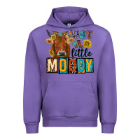 Tulip just a little moody with cow Urban Hoodie - NancyCooperArtShop
