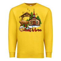 Lemon the church  chrıst is born Premium Sweatshirt - AdoDesignShop