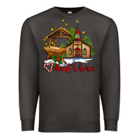 Smoke the church  chrıst is born Premium Sweatshirt - AdoDesignShop