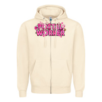 Sandshell Breast Cancer Postal Worker Zipper Hoodie - texasbilliewilder