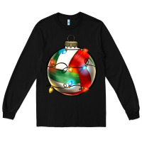 Black christmas  volleyball Long Sleeve Tee - Zillion Design Studio