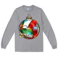 Heather Grey christmas  volleyball Long Sleeve Tee - Zillion Design Studio