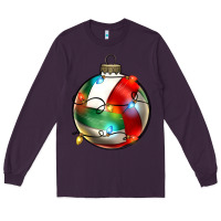 Plum christmas  volleyball Long Sleeve Tee - Zillion Design Studio