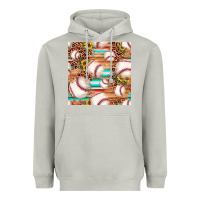Moon Dust baseball leopard sunflower seamless pattern Heavyweight Hoodie - JahusDesignShop