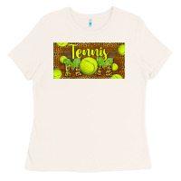 Bone tennis mom license plate Ladies Tee - BarkalooDesign
