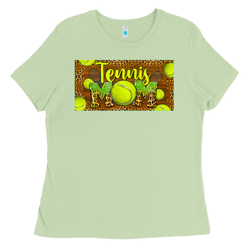 Tennis Mom License Plate Ladies Tee by BarkalooDesign | Teevron