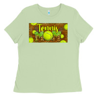 Matcha tennis mom license plate Ladies Tee - BarkalooDesign