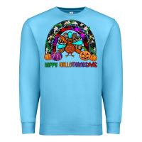 Ocean Blue happy hallothanksmas Premium Sweatshirt - JahusDesignShop