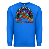True Royal happy hallothanksmas Premium Sweatshirt - JahusDesignShop